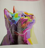 Картина по номерам VEROL "Кот" 30х40 см, наклейки для детей, набор для творчества для девочек и мальчиков #50, Елена В.