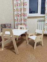 Растущий стульчик и стол-мольберт для детей Белый (комплект парта и стул, парта-мольберт детский) #5, Олеся Б.