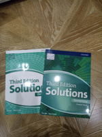 Solutions Elementary 3rd Edition : Student's book + Workbook + CD #2, Ольга В.