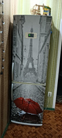 Наклейка на холодильник DEKORIO, наклейки на стену для декора, декор для дома, самоклеящаяся пленка #57, Юлия Г.