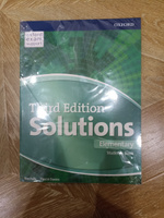 Solutions Elementary 3rd Edition : Student's book + Workbook + CD #4, Ольга В.