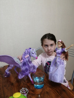 Кукла Anlily Анлили с волшебным единорогом в фиолетовом платье, 29 см,  177942 #7, Виктория Г.