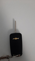 Корпус для ключа зажигания Шевроле Круз Авео Орландо, корпус ключа Chevrolet Cruze Aveo Orlando, 3 кнопки #8, Юрий А.