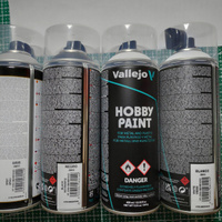 Аэрозольная грунтовка Vallejo серии Aerosol - Grey 28011 (400 мл) #40, Дмитрий С.