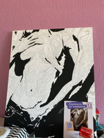 Картина по номерам Hobruk "Соблазн" на холсте на подрамнике 40х50, раскраска по номерам, девушка / люди #7, Лариса Г.