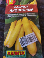 Кабачок "Ананасный" цуккини семена Аэлита для открытого грунта и теплиц, 2 гр #14, Снежкова Марина