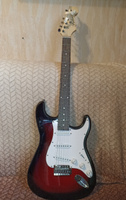 Электрогитара (Stratocaster) Jordani ST100 Red #15, Елена В.