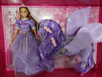 Кукла Anlily Анлили с волшебным единорогом в фиолетовом платье, 29 см,  177942 #6, Кристина П.