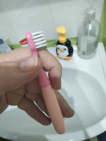Набор детских зубных щеток 3 штуки. С мягкой щетиной и силиконовой головкой. #1, Анна Игорь П.