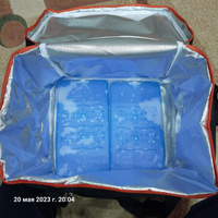 Термосумка, сумка холодильник Airline ATK05, 40 л, c аккумулятором холода (2 шт) 40х32х32 см #24, Алексей Т.