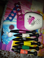 Маникюрный набор для девочек Nail Art Pens с лампой. Набор для росписи ногтей #4, Елена М.