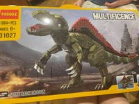 Конструктор Decool Динозавр Спинозавр, 1064 детали, для мальчика и девочки, 69986 #8,  Ангелина Е