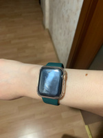 Ремешок для Apple Watch 38 mm, 40 mm, 41 mm силиконовый #4, Алена К.