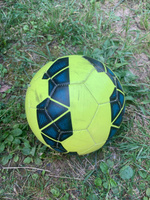 Мяч футбольный для отдыха Start Up E5131 лайм/синий #6, Харисов Рамиль