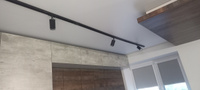 Трековый светильник ЭРА TR52-GU10 BK на шинопровод однофазный / Спот потолочный на кухню в спальню в прихожую GU10 матовый черный #1, Maxim K.