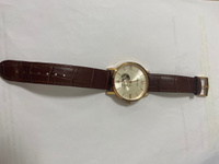 Кожаный ремешок для часов, Stailer, 20 мм, коричневый, с тиснением под аллигатора, стандартная длина #48, Дмитрий С.