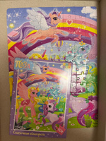 Пазлы для детей, Puzzle Time "Сказочные единороги", 104 элемента, единорог, головоломка, пазлы для детей от 3 лет, для девочек #16, Вероника Ж.