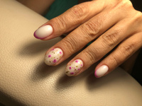 Сухоцветы для дизайна ногтей D 1-2 см. + пластиковый кейс, 36 шт. соцветий, набор 12 расцветок. #113, Марина С.