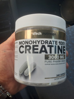 Креатин моногидрат 3000 мг 240 капсул creatine monohydrate aTech Nutrition #6, Александр А.