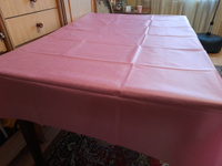 Скатерть на стол универсальная 120x160 см (Розовая) / прямоугольная #13, Светлана 