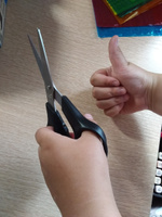 Ножницы Berlingo Left Hand, для левшей, с эргономичными ручками, DNs_18005, черный, 18 см #5, Наталья