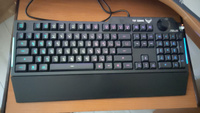 ASUS Игровая клавиатура проводная TUF Gaming K1, черный #5, Жуков Владимир