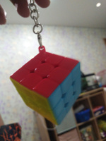 Брелок кубик QiYi Mini 3x3x3 Key Ring Cube 30mm #6, Алишер Н.