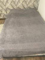 TURBO Текстиль Простыня стандартная, Махровая ткань, 180x220 см #39, Виктория Д.