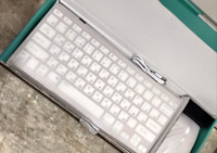 WISEBOT Комплект мышь + клавиатура беспроводная k&m, розовый #23, Анна