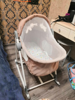 Кровать детская Simplicity 299777 Elite для новорожденных для спальной комнаты / колыбель-качалка с защитными бортиками для ребенка для путешествий #16, Ekaterina N.
