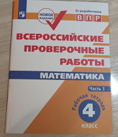 Всероссийские проверочные работы. Математика. Рабочая тетрадь. 4 класс. Часть 1. | Сорочан Екатерина Михайловна, Шноль Дмитрий Эммануилович #2, Суровцева Татьяна