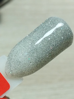 Гель лак для ногтей TNL Shine bright белый светоотражающий с блестками №2, 10 мл #171, Елена С.