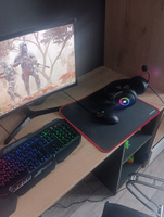 Игровые наушники с микрофоном A4Tech Bloody G535, Подсветка RGB, мониторные 7.1, 2м. USB, черный/серебр. #128, Максим К.