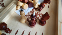 Шахматы, шашки и нарды 3 в 1, деревянная настольная игра большая 41*41 см #8, Алексей Р.