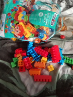 Детский конструктор для малышей от 3 лет Play Okay, 190 деталей, пластиковый, развивающая игрушка для мальчиков и девочек, блочный #69, Анна Х.