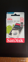 32 Гб Карта памяти microSDHC SanDisk Class 10 Ultra UHS-I (100 Mb/s) #40, Рудамиль