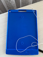 Графический электронный планшет для рисования детский со стилусом 8,5 дюймов синий #62, Радик Х.