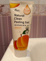 EKEL Пилинг-скатка с экстрактом абрикоса Natural Clean Peeling Gel Apricot #6, Наталья З.