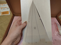 Подарочный набор для творчества бумажный 3д конструктор, полигональная модель оригами Единорог Зефир розовый #29, Александрова Ирина
