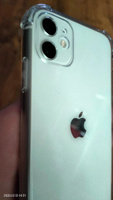 Противоударный чехол на Айфон 11 с усиленными углами; Защитный прозрачный силиконовый чехол с защитой блока камер для Apple iPhone 11 #85, Александр Г.