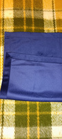 Скатерть из бархата для гаданий 50x50 см, синяя #8, Алла Я.