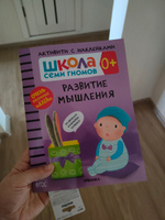 Развивающие книги с наклейками для малышей 0+. Развивашки с заданиями для детей. Школа Семи Гномов. 1 книжка активити / Набор из 4 шт. / Комплект из 3 наборов: Базовый курс, Мастерские, Активити | Денисова Даша #6, Татьяна Б.