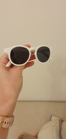 Детские солнцезащитные очки Babiators Keyhole Шаловливый белый (3-5 лет) с мягким чехлом #8, Альбина М.