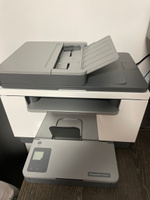 HP МФУ Лазерное LaserJet M236sdn + Гарантия 12 месяцев + Кабель USB + Перезаправляемый картридж + Автоматическое сканирование и копирование, белый, черный #1, Елена Д.