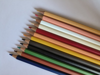 Карандаши цветные мягкие для рисования Гамма серия "Хобби", набор карандашей профессиональных из 12 цветов Портрет, для творчества и школы #8, Оксана