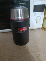 THERMOS для еды KING 0.71L, чёрный - безупречное качество с 1904, тот самый термос для еды с широким горлом (SK3020) #12, Юрий Ч.