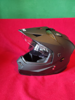 Мотард мотошлем эндуро ATAKI JK802 RAMPAGE кроссовый шлем с визором, L(59-60) #9, Олег Т.