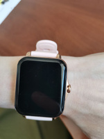 Гидрогелевая пленка для часов Apple Watch Series 4, 5, 6, SE (40mm) / Глянцевая защитная пленка с эффектом самовосстановления на смарт-часы Эпл Вотч 4, 5, 6, СЕ (40мм) / Комплект 2 шт. #61, Оксана К.