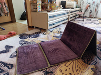 Молитвенный коврик для намаза GF CALLI (коврик-трансформер для сидения), 70х110 (фиолетовый) #4, Ксения Ф.