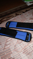 Набор утяжелителей для рук и ног неопреновые LVP, 2 шт х 0,5 кг, цвет: синий #94, Привезенцева И.